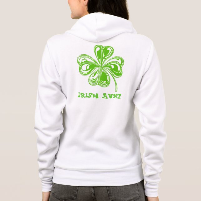 Irish Aunt Hoodie (Back)