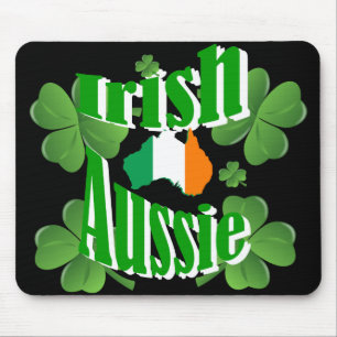 Irish aussie mouse pad