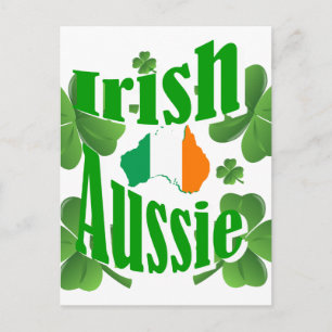 Irish aussie postcard