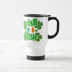 Irish aussie travel mug