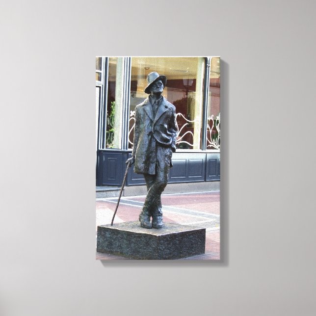 Irish Author James Joyce, Dublin sculpture print (Front)