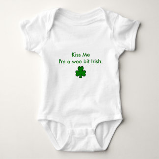 Irish baby bodysuit