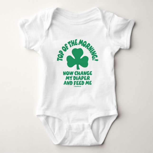 Irish Baby - Top of the morning! (Front)