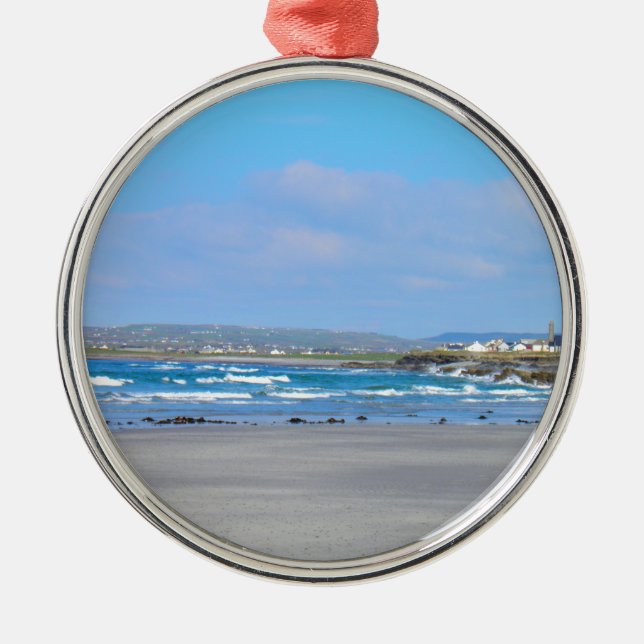 Irish beachs metal tree decoration (Front)