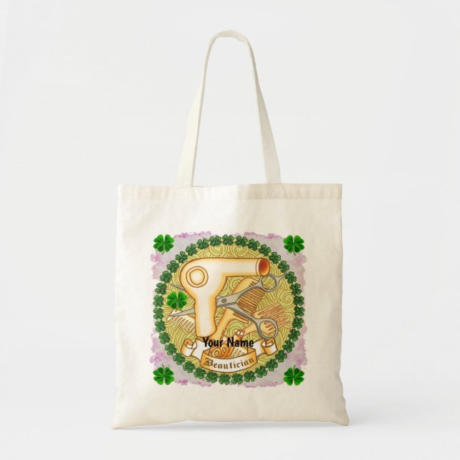 Irish Beautician  tote bag (Front)