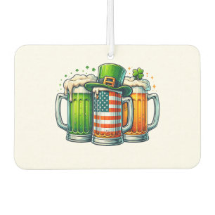 Irish Beer Ireland St Patricks Day Drinking Party Car Air Freshener