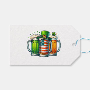 Irish Beer Ireland St Patricks Day Drinking Party Gift Tags