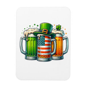 Irish Beer Ireland St Patricks Day Drinking Party Magnet
