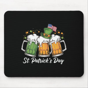 Irish Beer Ireland St Patricks Day Drinking Party Mouse Pad