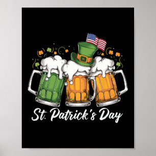 Irish Beer Ireland St Patricks Day Drinking Party  Poster
