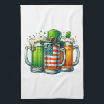 Irish Beer Ireland St Patricks Day Drinking Party Tea Towel<br><div class="desc">Irish Beer Ireland St Patricks Day Drinking Party</div>