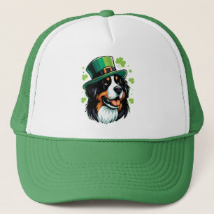 Irish Bernese Dog Leprechaun Hat St Patricks Day