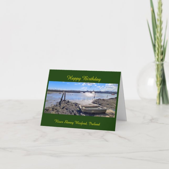 Irish Birthday Card  (Front)