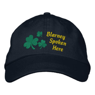 Irish Blarney Embroidered Hat