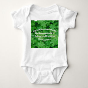 Irish Blessing Baby Bodysuit