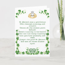 Irish Blessing Card from Ireland Option 8