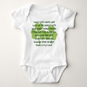 Irish Blessing joy always shine on your dear Baby Bodysuit