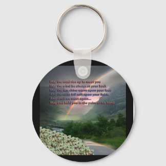 IRISH BLESSING KEY RING