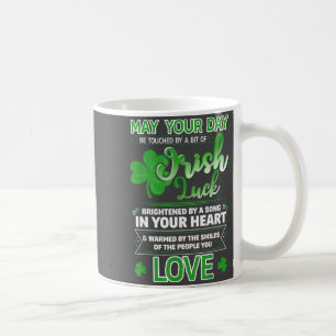Irish Blessing Lucky Quotes Sayings St. Patrick's Coffee Mug