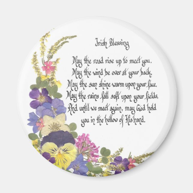 Irish Blessing Magnet (Front)