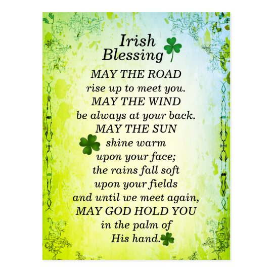 What Is The Irish Blessing May The Road