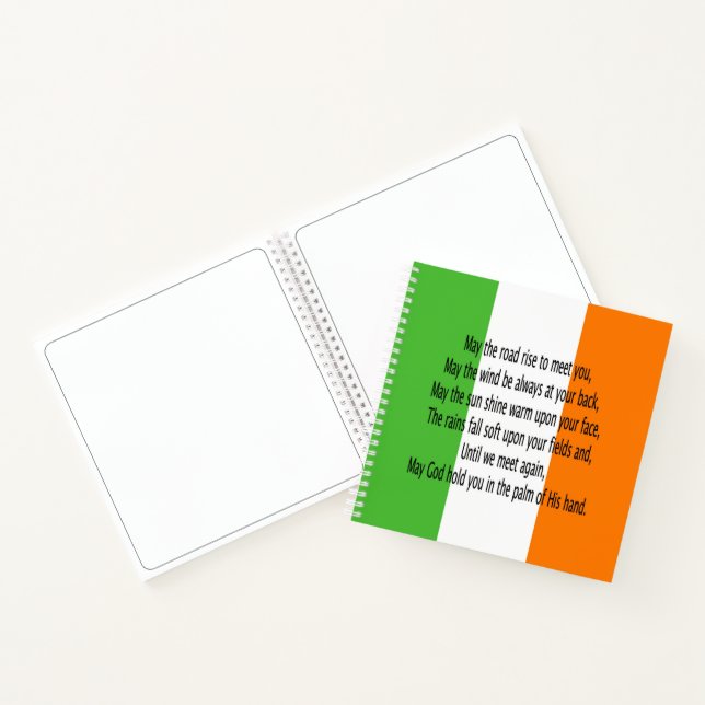 Irish Blessing Notebook (Inside)