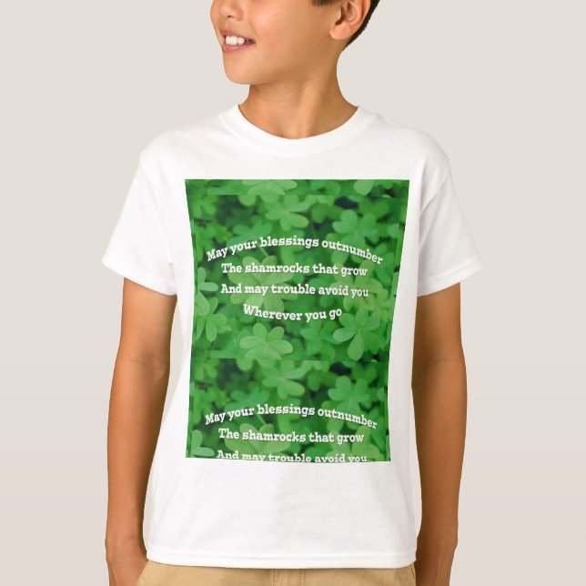 Irish Blessing T-Shirt (Front)