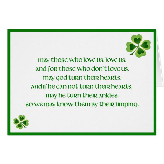 Irish Blessings (Front Horizontal)
