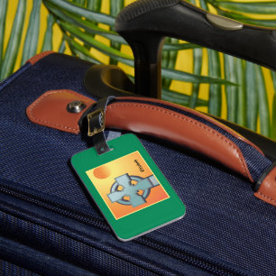 Irish Blessings Cross Personalised Luggage Tag