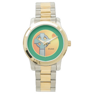 Irish Blessings Cross Personalised Watch