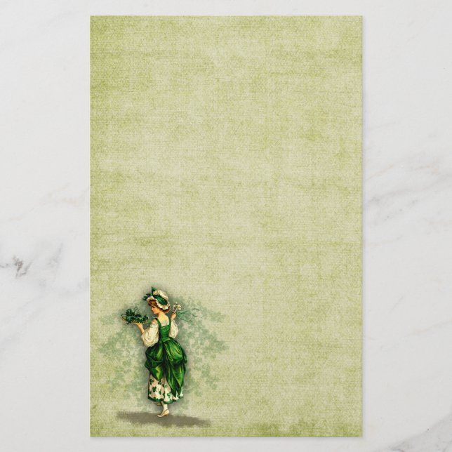 Irish Blessings- Stationery- No Lines Stationery (Front)