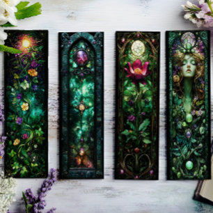 Irish Bookmarks, Celtic Stained Glass Bookmarks 11