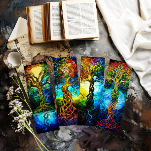 Irish Bookmarks, Celtic Tree of Life Bookmarks s7