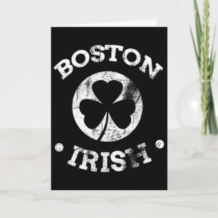 Irish Boston St Patricks Day Parade 617 Boston Iri Card