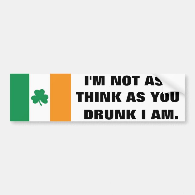 Irish Bumper Sticker (Front)