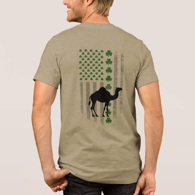 Irish Camel Tri-Blend Shirt (Back)
