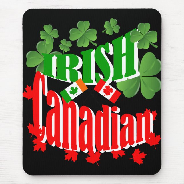 Irish Canadian Mouse Pad (Front)