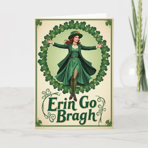 Irish Celebration Emerald Card