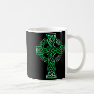 Irish Celtic Cross Knot Christian Holy Trinity Sco Coffee Mug