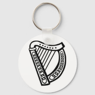 Irish/Celtic Harp Symbol of Irleand Key Ring