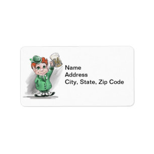 Irish Cheers! St Patrick's Day Address Label