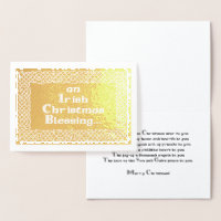 Irish Christmas Blessing