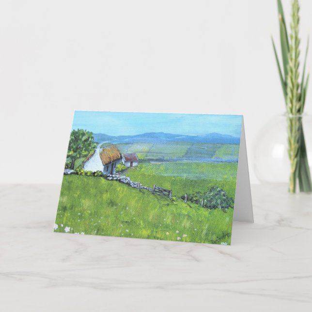 Irish Christmas Card, Greeting, Ireland, Card (Front)