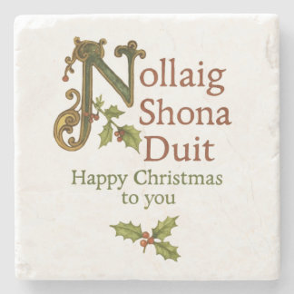 Irish Christmas Coaster