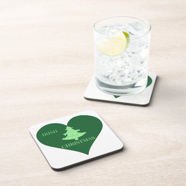 Irish Christmas Coaster (Right Side)