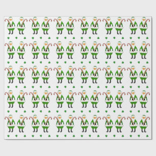 Irish Christmas Gift Wrapping Paper