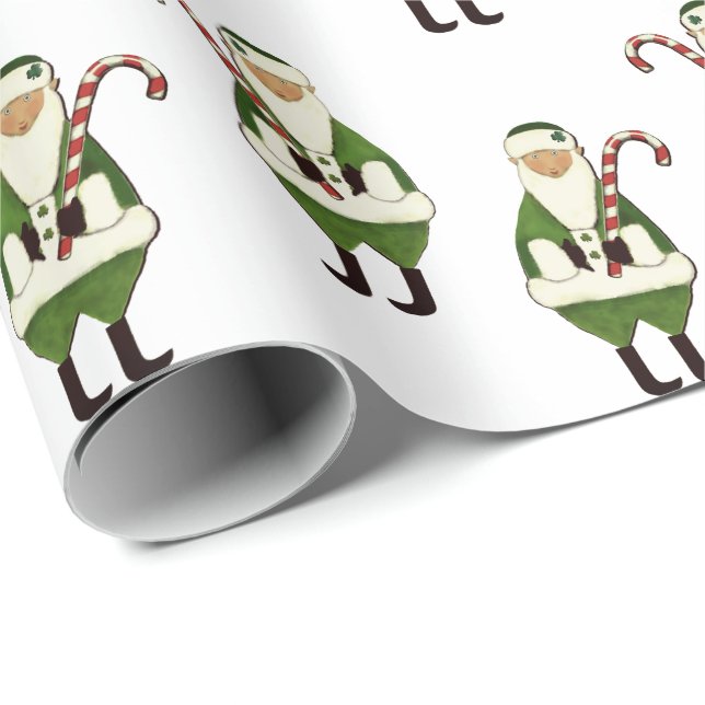 Irish Christmas Gift Wrapping Paper (Roll Corner)