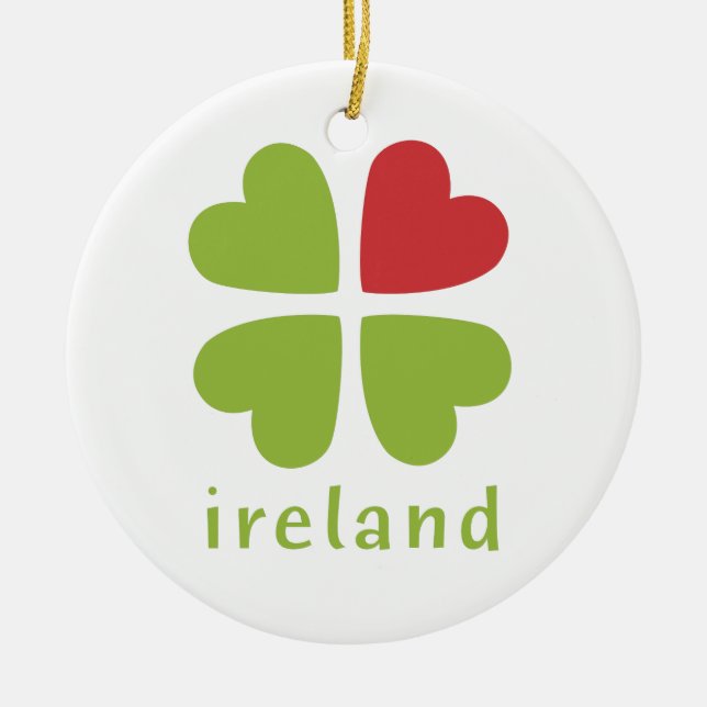 Irish Christmas Holiday Decoration (Front)