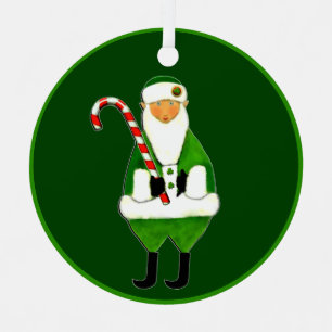 Irish Christmas Keepsake Metal Tree Decoration