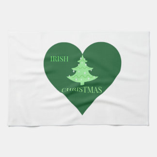 Irish Christmas Tea Towel